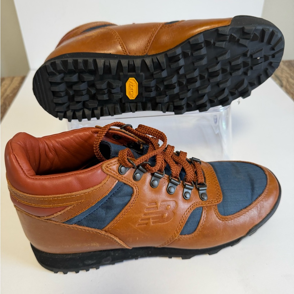 Stylish Brown and Blue Men's Shoes
